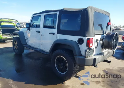 2010 Jeep Wrangler Unlimited Sport from USA, damaged, VIN 1J4BA3H18AL125424